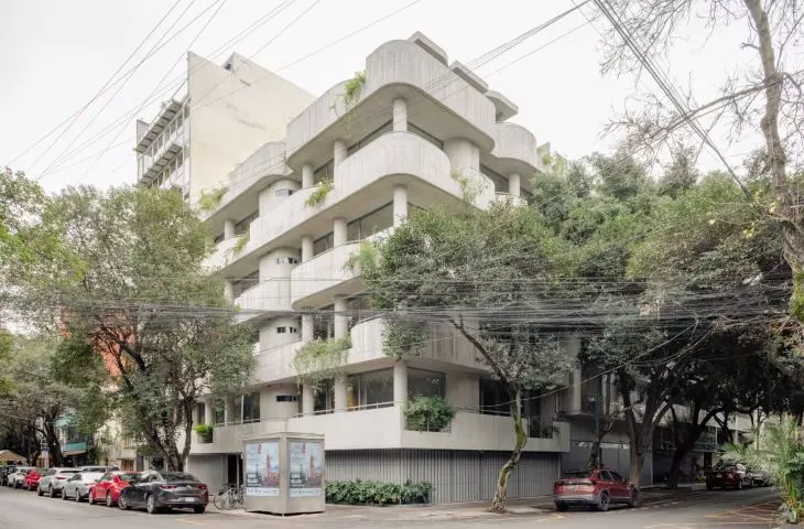 Apartamentowiec C294 w dzielnicy Condesa, Meksyk
