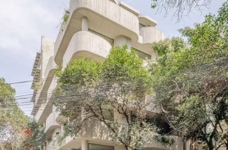 Apartamentowiec C294 w dzielnicy Condesa, Meksyk
