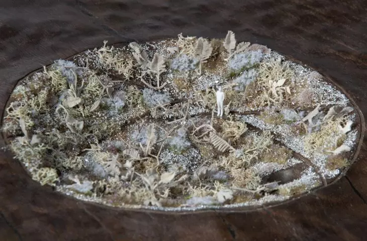 Silver Garden, part of a diffuse observatory of atmospheric phenomena