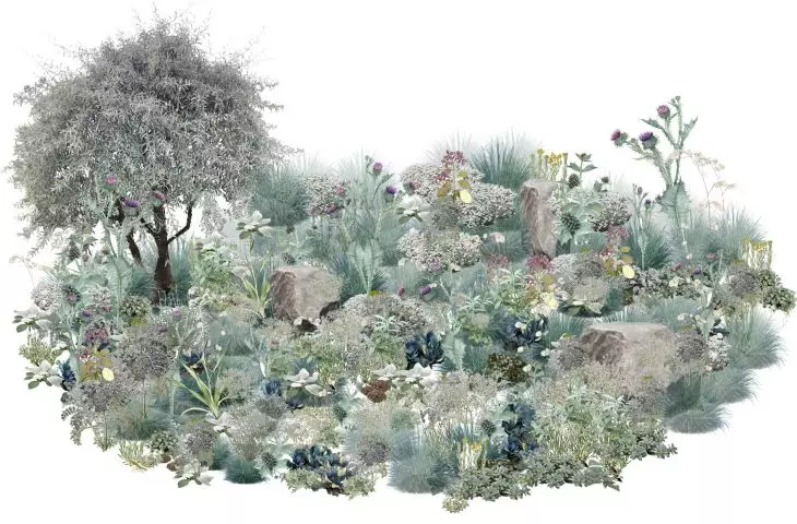 Silver Garden, part of a diffuse observatory of atmospheric phenomena