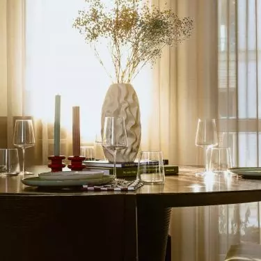 Interior of an apartment in Warsaw's Bielany district