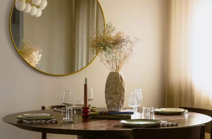 Interior of an apartment in Warsaw's Bielany district