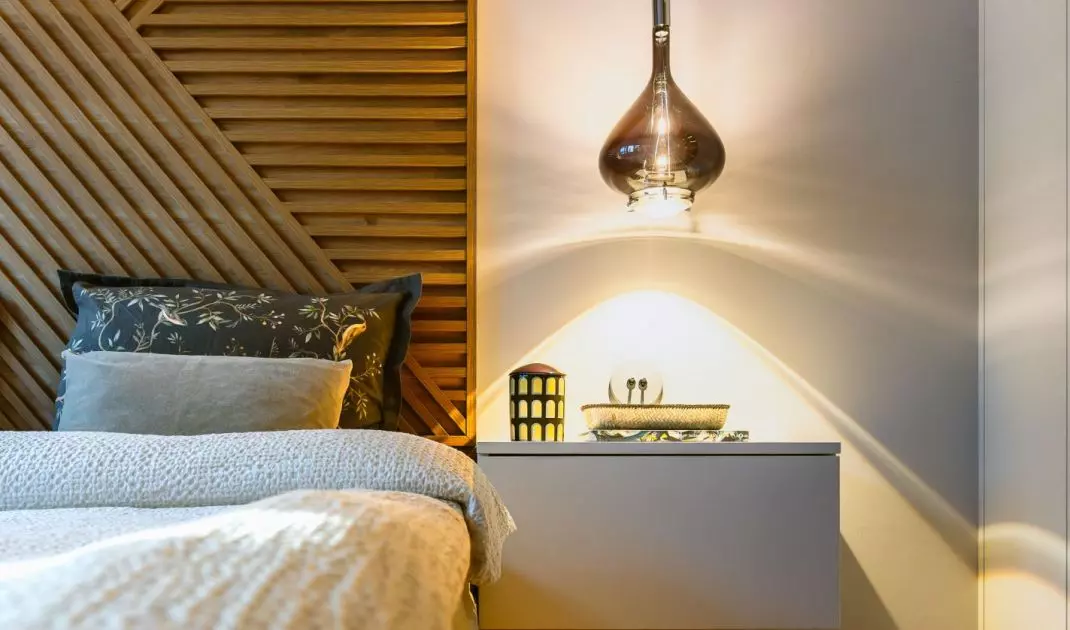 Interior of an apartment in Warsaw's Bielany district