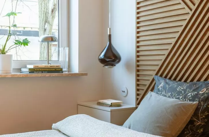 Interior of an apartment in Warsaw's Bielany district