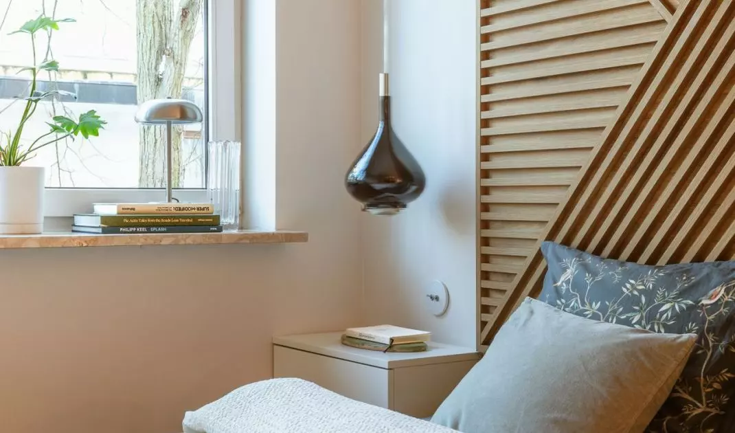 Interior of an apartment in Warsaw's Bielany district