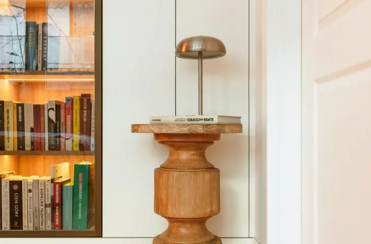 Interior of an apartment in Warsaw's Bielany district