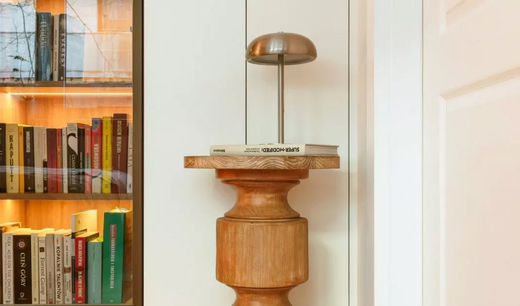 Interior of an apartment in Warsaw's Bielany district