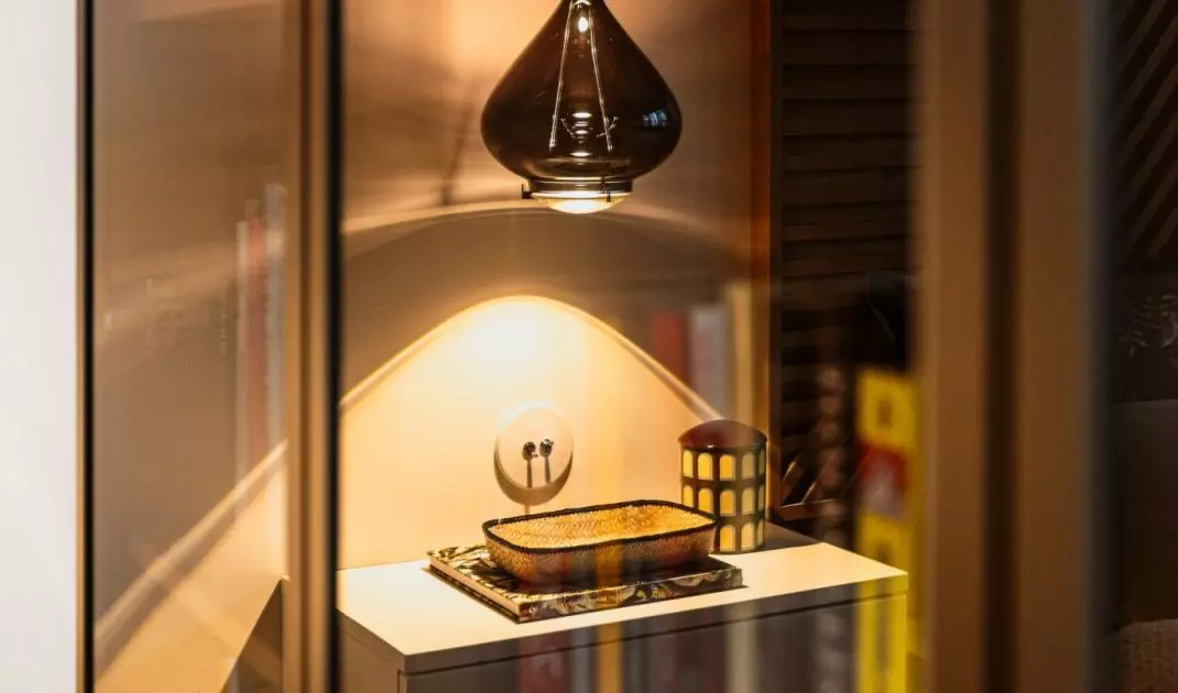 Interior of an apartment in Warsaw's Bielany district