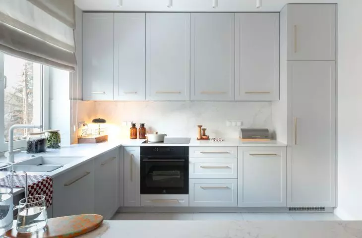 Interior of an apartment in Warsaw's Bielany district