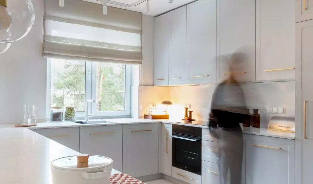 Interior of an apartment in Warsaw's Bielany district
