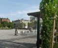 What does the Old Market in Pabianice look like one year after the revitalization is completed?