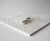 Mock-up of the swimming pool project
