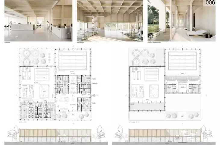 Interior projections and visualizations