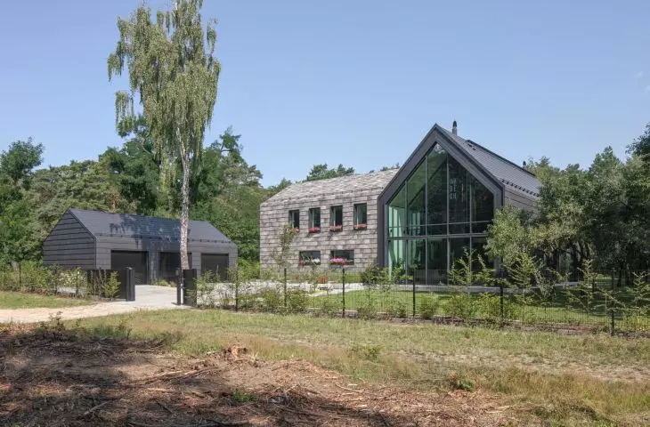 House on the edge of the forest