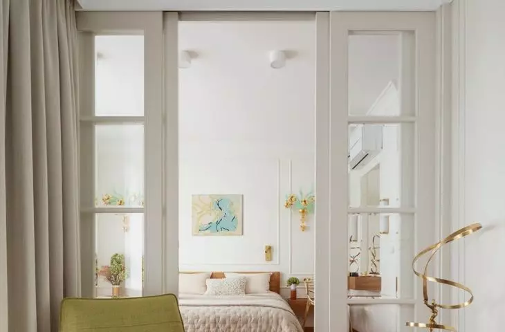 Interior of an apartment in Warsaw's Mokotow district