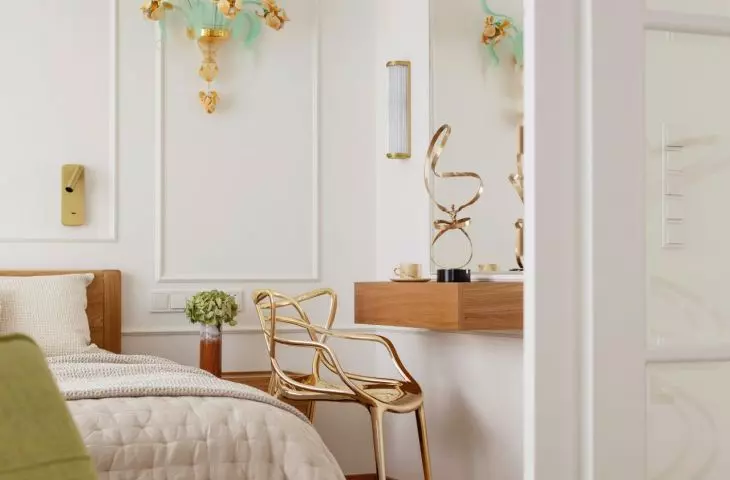 Interior of an apartment in Warsaw's Mokotow district