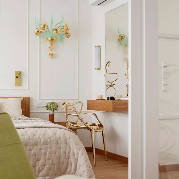Interior of an apartment in Warsaw's Mokotow district