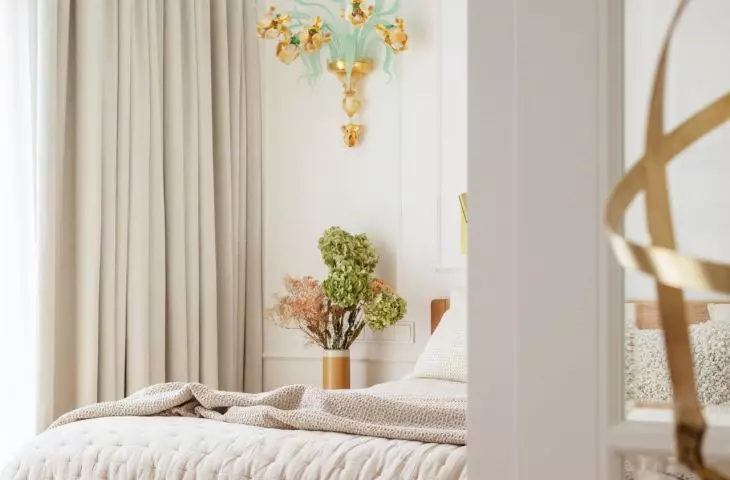Interior of an apartment in Warsaw's Mokotow district