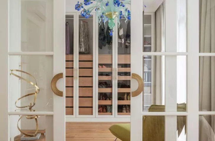 Interior of an apartment in Warsaw's Mokotow district