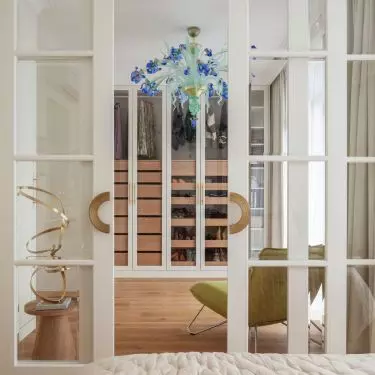 Interior of an apartment in Warsaw's Mokotow district