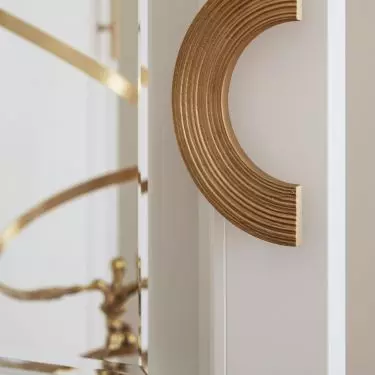 Interior of an apartment in Warsaw's Mokotow district