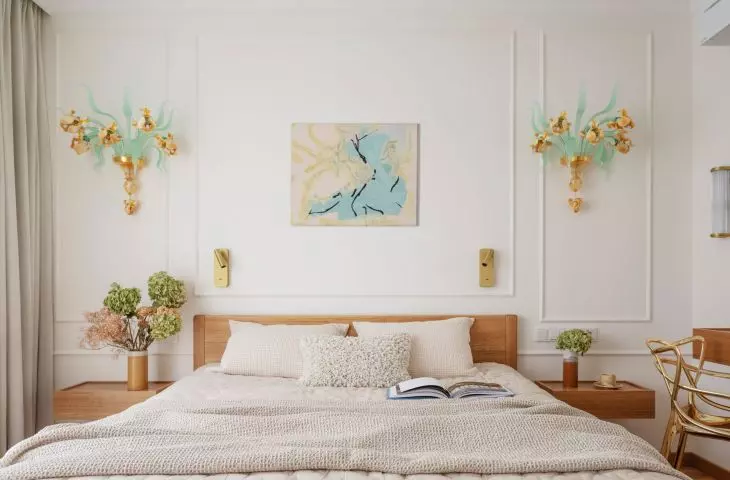 Interior of an apartment in Warsaw's Mokotow district