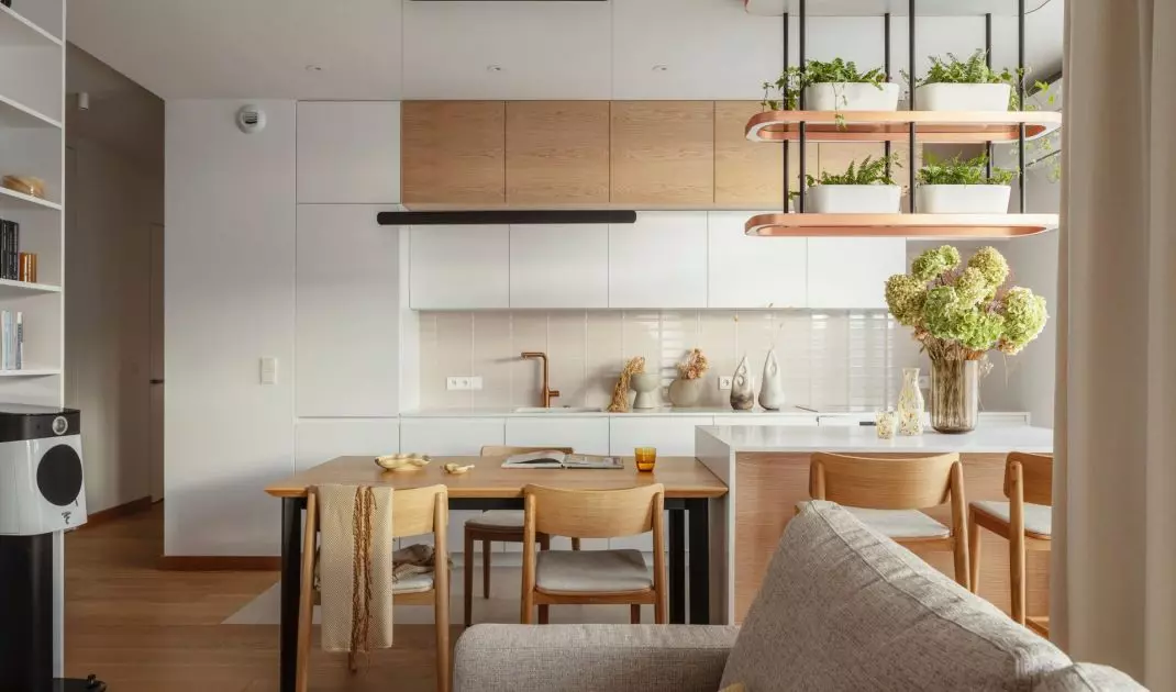 Wnętrze apartamentu na warszawskim Mokotowie