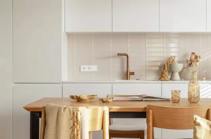 Interior of an apartment in Warsaw's Mokotow district