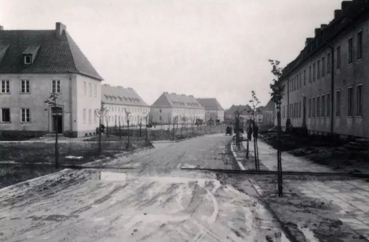 Gartenvorstadt Zichenau (późniejsze osiedle Bloki w Ciechanowie), lata 40. XX wieku 