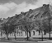 Osiedle Bloki w Ciechanowie (wcześniej Gartenvorstadt Zichenau), lata 60. XX wieku 