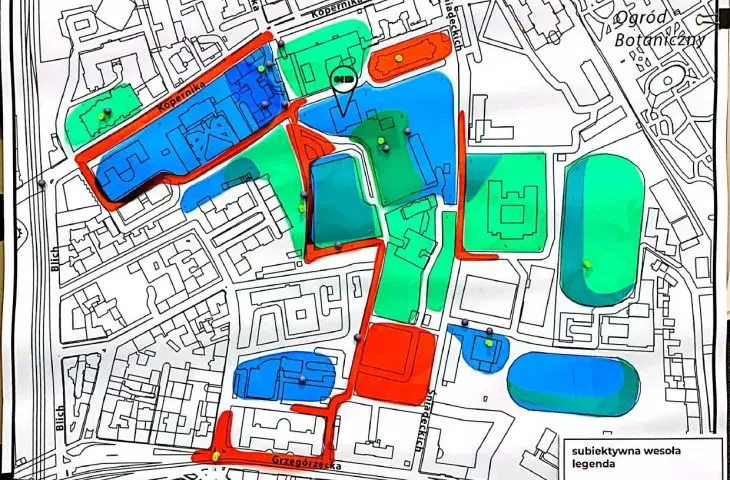 Subiektywna mapa dzielnicy Wesoła