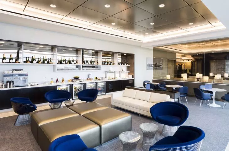  Passengers here can expect cold drinks, comfortable seats and restaurant-like service