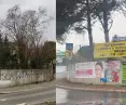 View of the plot, villa and greenery in 2021 and now (August 2025)