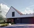 Dom w Konarach - widok od strony północnej