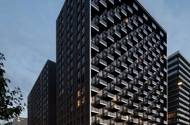 Griffin Square skyscraper in Montreal, Canada