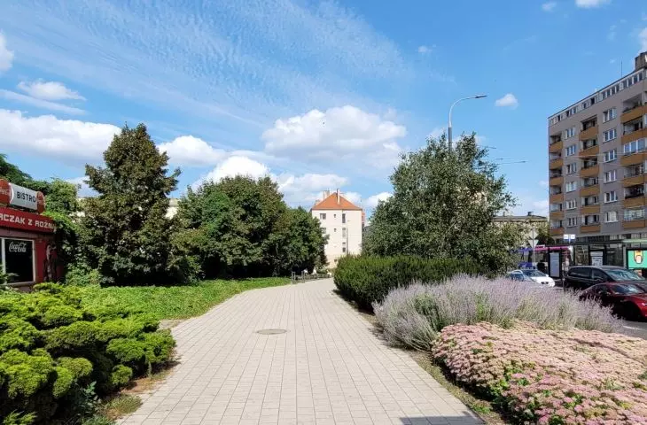 The intersection of Glogowska and Hetmańska streets,