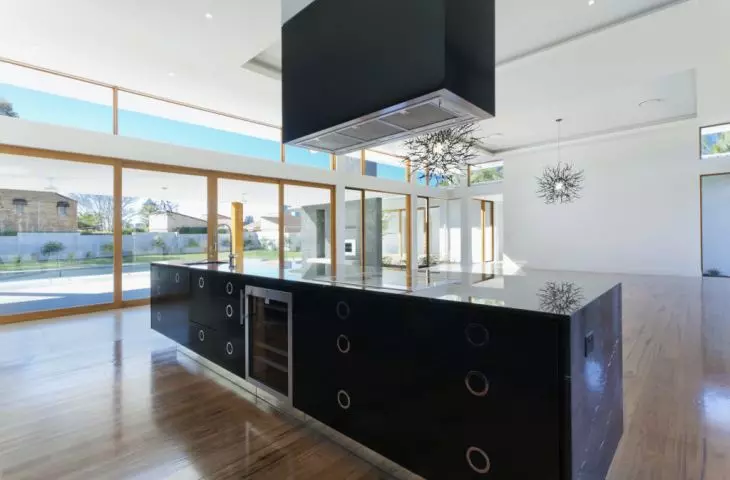 Stone kitchen countertop fits into any interior 