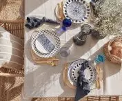 Garden party, colorful details