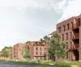 Nowe osiedle przy ulicy Pszczyńskiej i Kujawskiej w Gliwicach