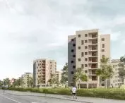 New housing estate at Pszczyńska and Kujawska streets in Gliwice