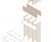 Axonometry of the object