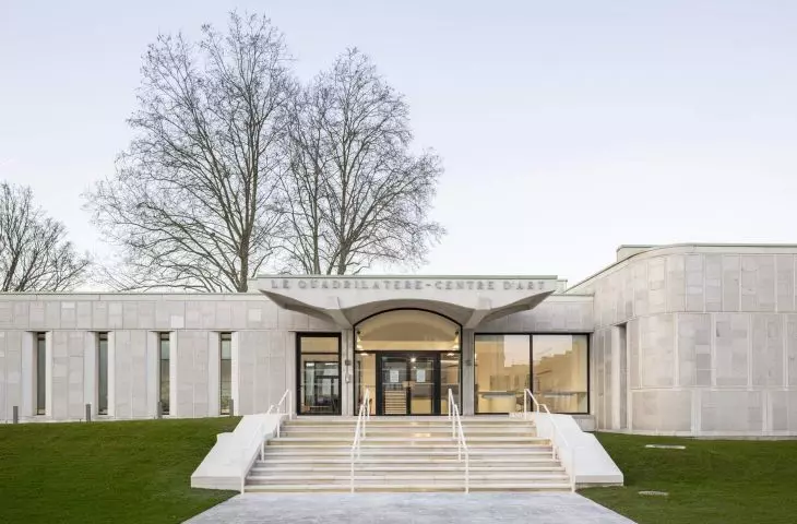 Renovated art center La Quadrilatère in Beauvais, France