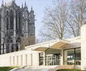 Renovated art center La Quadrilatère in Beauvais, France