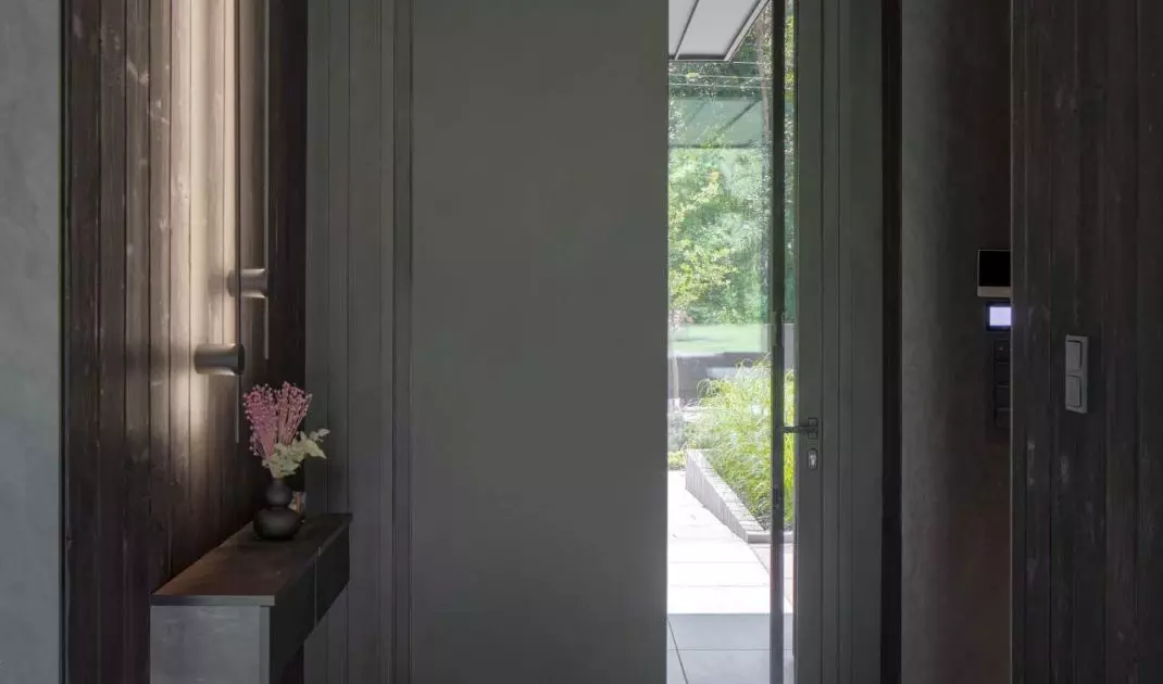 Interior of a house on the edge of the forest