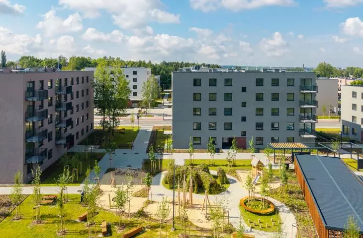 Osiedle mieszkań na wynajem przy ulicy Korczaka w Katowicach