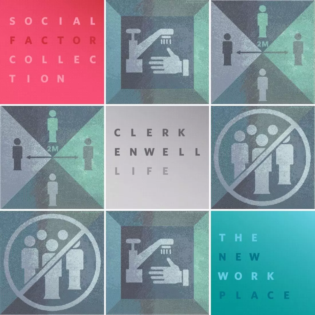 Clerkenwell Life/The
new Workplace z kolekcji Social Factor © AQINA | Miliken 