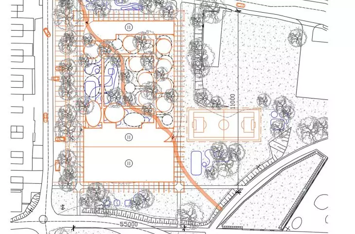 plan zagospodarowania terenu