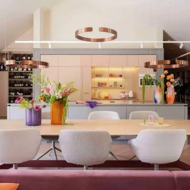 Interior of a house in Warsaw's Zawady district