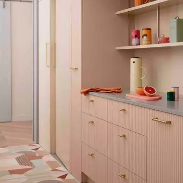 Interior of a house in Warsaw's Zawady district