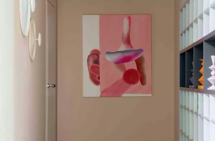 Interior of a house in Warsaw's Zawady district